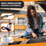 Trackergo! - Localizador GPS 4G para Autos, Moto y Camión con Conexión Directa a la Batería y SIM Integrada, Rastreador con App, Alerta Antirrobo, Exceso Velocidad y Geocercas, Suscripción Flexible. - Imagen 5