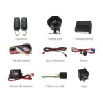 Alarma Auto Universal con cortacorriente Anti-Robos código variable - Imagen 5