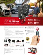 Alarma Auto Universal con cortacorriente Anti-Robos código variable - Imagen 6
