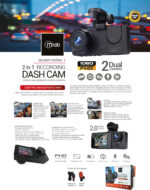 Dash cam DVR FHD, 2 Cámaras Front 1080p/Inside 720p - Imagen 6